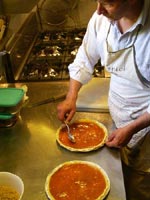 Kookcursus in Marche, Itali�.