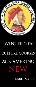 View our Courses at Dante Camerino, Marche Italy