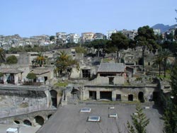 Scavi archeologici di A? ?�?Ercolano, panoramica