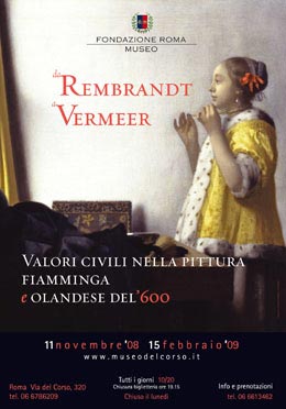 Van Rembrandt tot Vermeer, burgerwaarden in de Nederlandse en Vlaamse schilderkunst uit de zeventiende eeuw. - From Rembrandt to Vermeer. Civil values in Dutch and Flemish painting of the 16th Century.