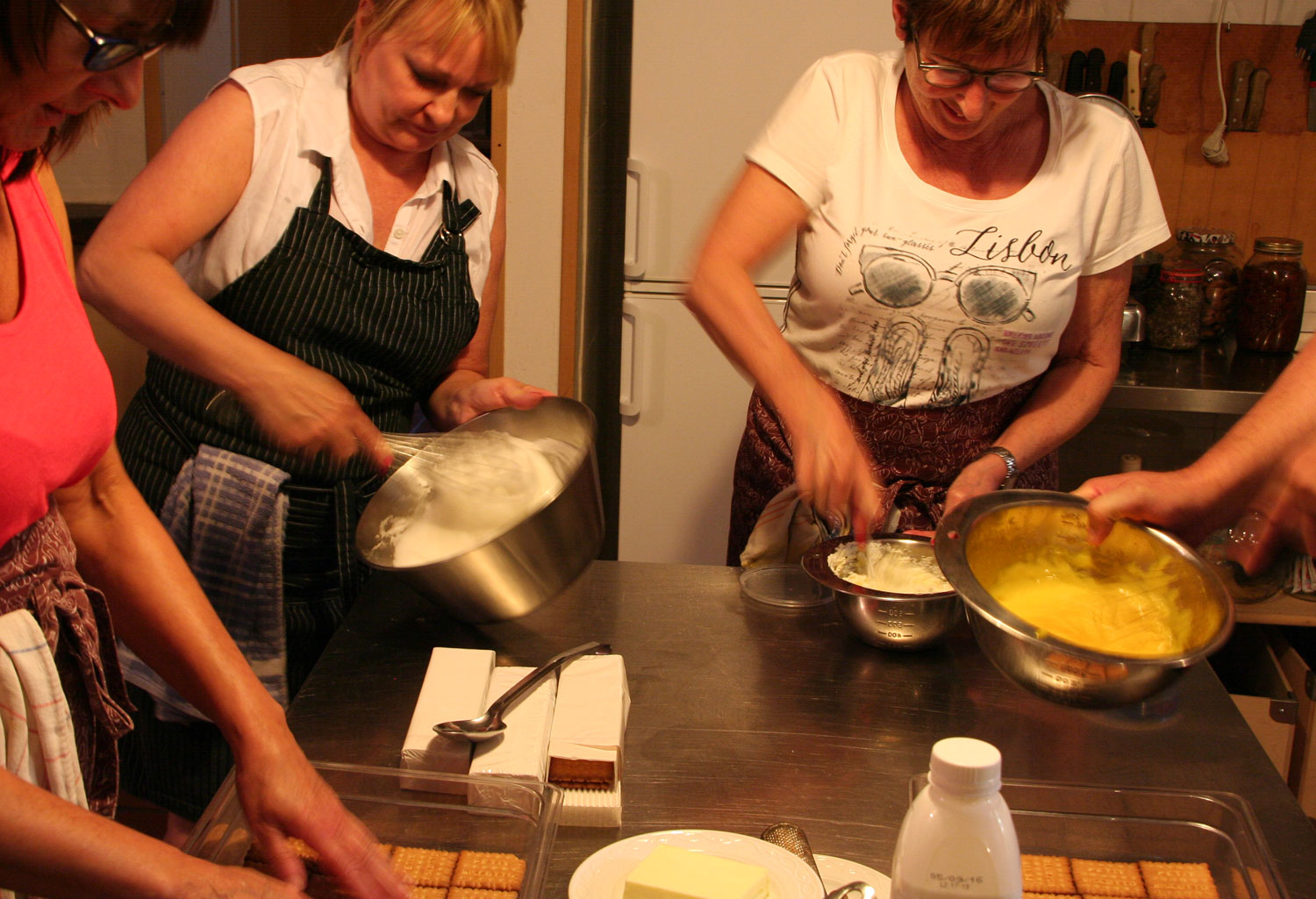 Cooking in a authentic rural italian atmosphere in Marche Italy