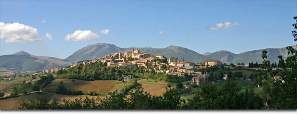 Camerino in Marche, Italy.