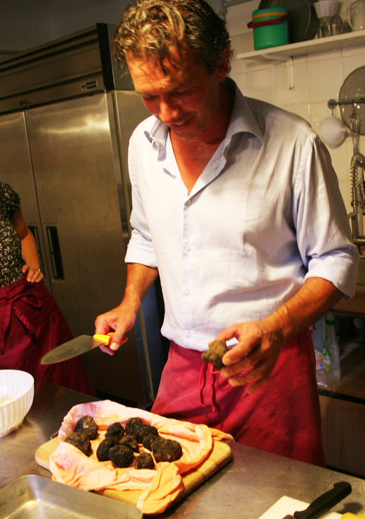 Mushrooms, truffles, working with the highest quality products