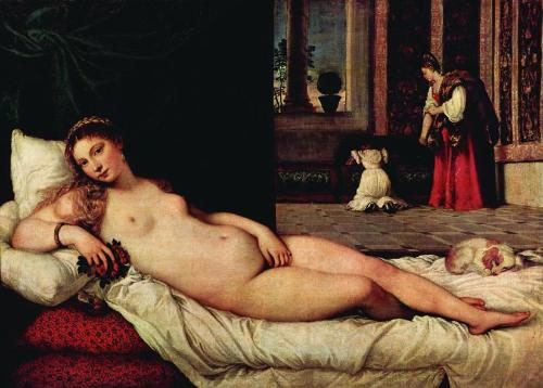 La Venere di Urbino di Tiziano